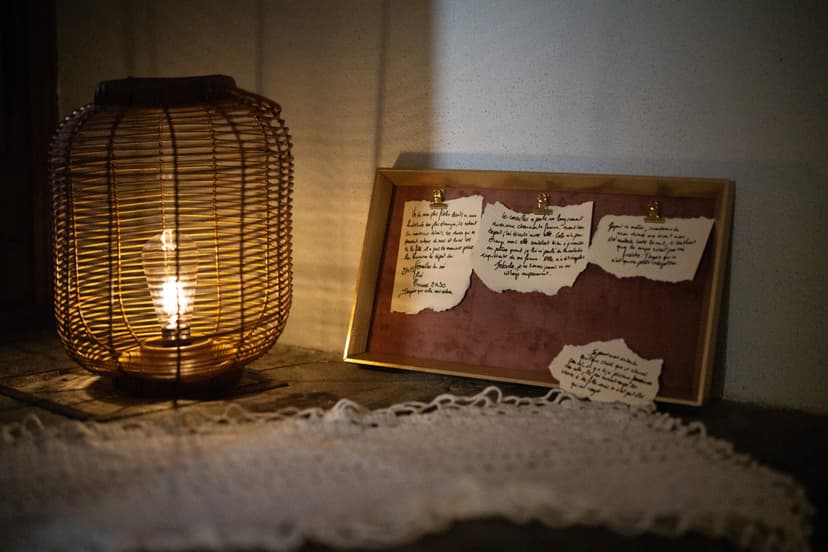 Participants menant l'enquête au château