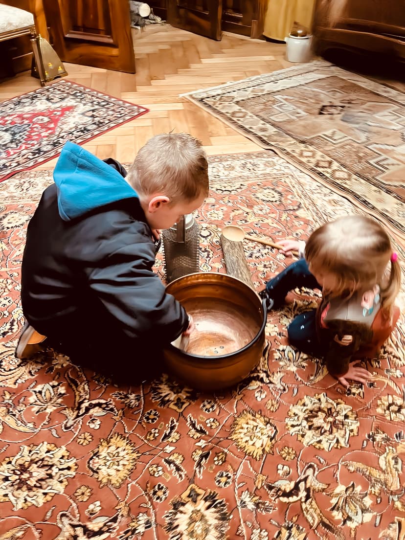 Moment de découverte dans l'aventure